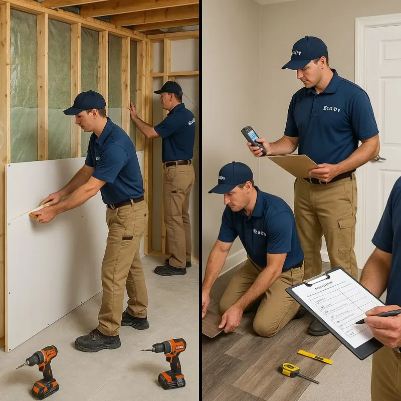 Repairs and Reconstruction process in Enochville, NC