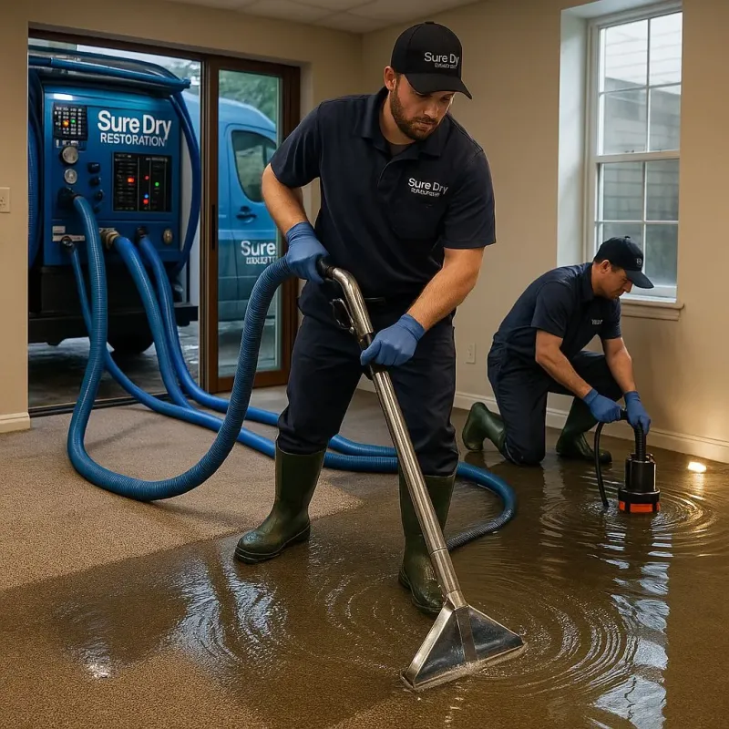 Water Extraction and Removal process in Enochville, NC